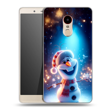 Силиконовый чехол на ZTE Nubia Z11 Max с принтом Новый год