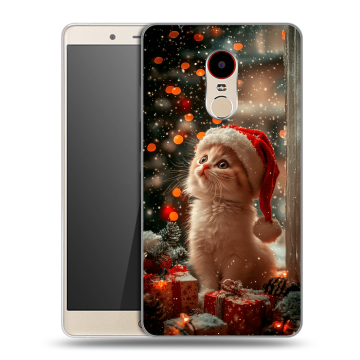 Силиконовый чехол на ZTE Nubia Z11 Max с принтом Новый год
