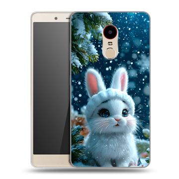 Силиконовый чехол на ZTE Nubia Z11 Max с принтом Новый год