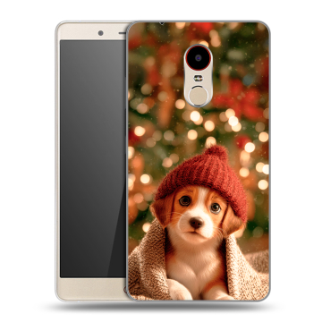 Силиконовый чехол на ZTE Nubia Z11 Max с принтом Новый год