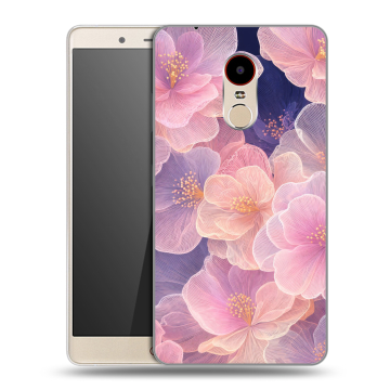 Силиконовый чехол на ZTE Nubia Z11 Max с принтом женский
