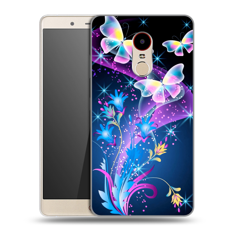Пластиковый чехол на ZTE Nubia Z11 Max с принтом Бабочки Пластиковый чехол на ZTE Nubia Z11 Max с принтом Бабочки