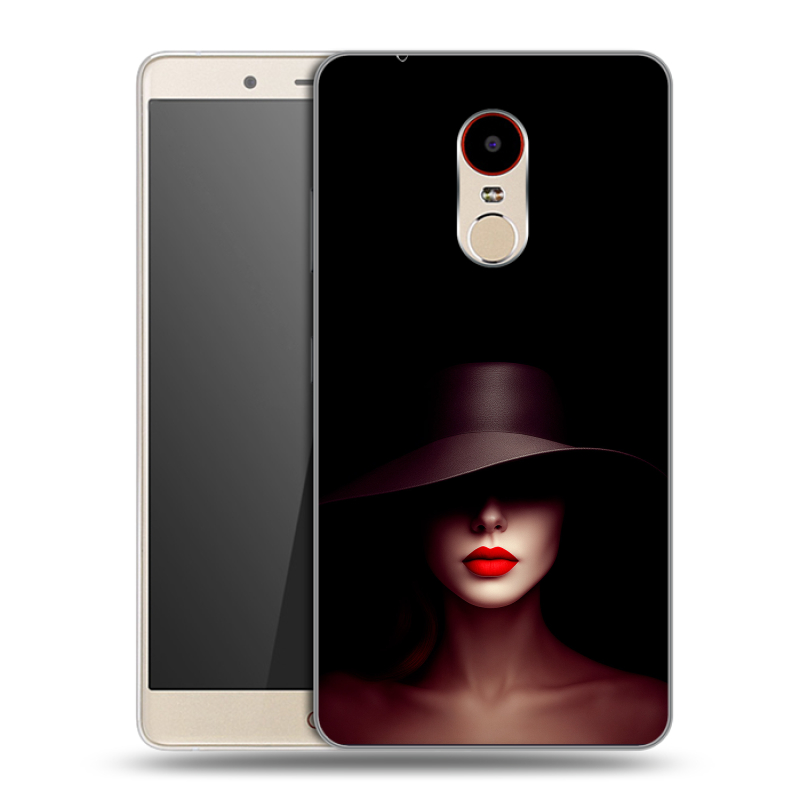 Пластиковый чехол на ZTE Nubia Z11 Max с принтом Девушка в шляпе Пластиковый чехол на ZTE Nubia Z11 Max с принтом Девушка в шляпе