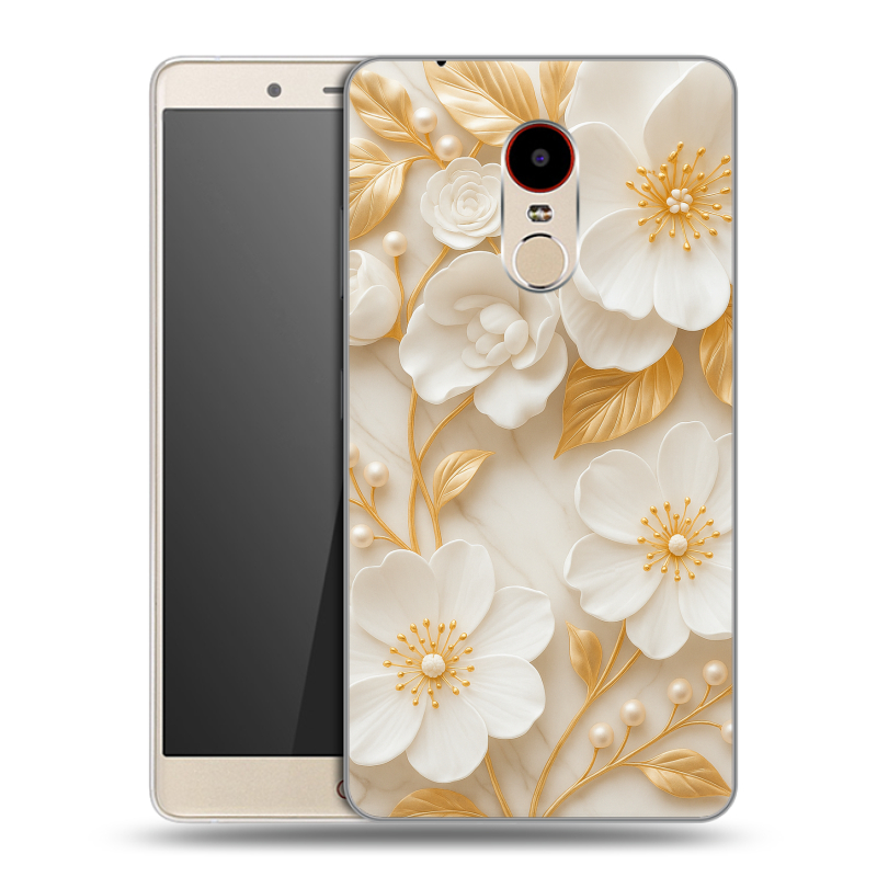 Пластиковый чехол на ZTE Nubia Z11 Max с принтом Цветы Пластиковый чехол на ZTE Nubia Z11 Max с принтом Цветы