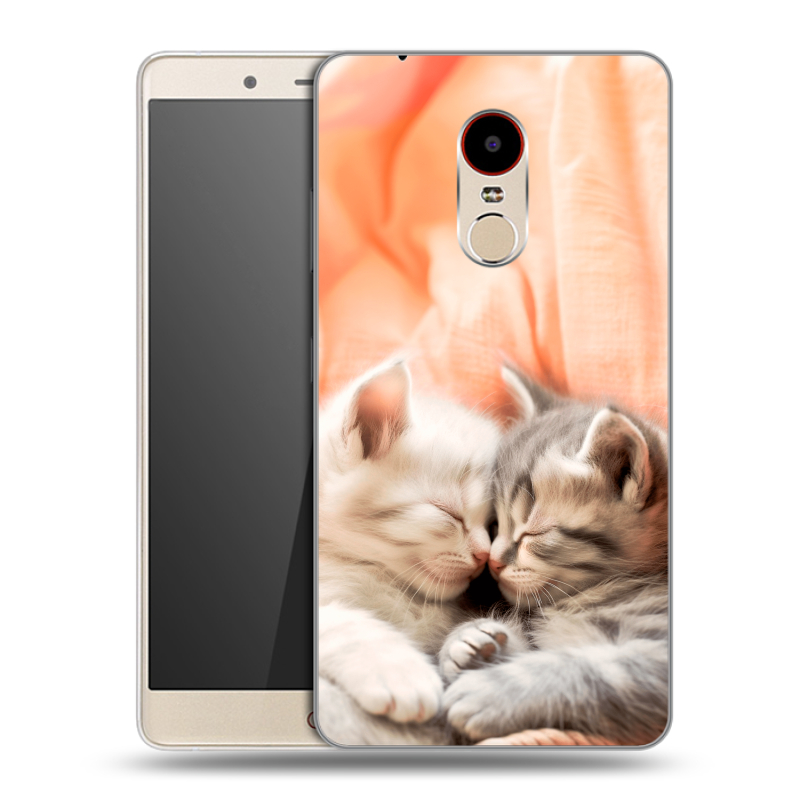 Пластиковый чехол на ZTE Nubia Z11 Max с принтом Котята Пластиковый чехол на ZTE Nubia Z11 Max с принтом Котята