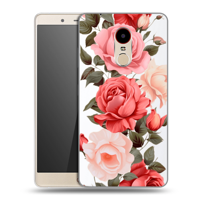 Пластиковый чехол на ZTE Nubia Z11 Max с принтом Розы Пластиковый чехол на ZTE Nubia Z11 Max с принтом Розы