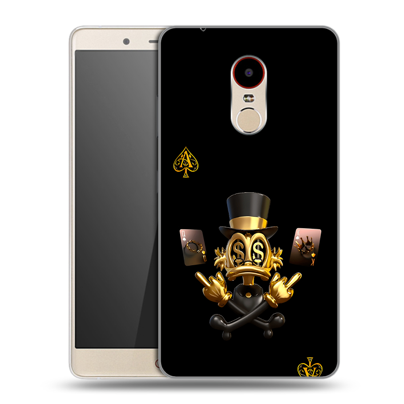 Силиконовый чехол на ZTE Nubia Z11 Max с принтом Золотой скрудж макдак Силиконовый чехол на ZTE Nubia Z11 Max с принтом Золотой скрудж макдак