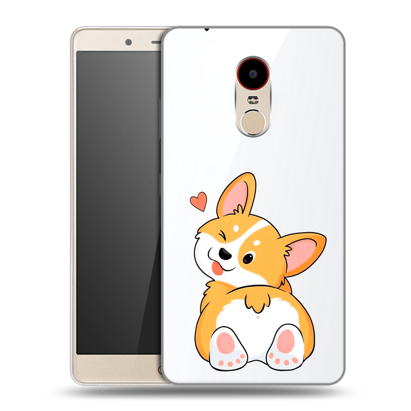 Пластиковый чехол на ZTE Nubia Z11 Max с принтом Корги Пластиковый чехол на ZTE Nubia Z11 Max с принтом Корги