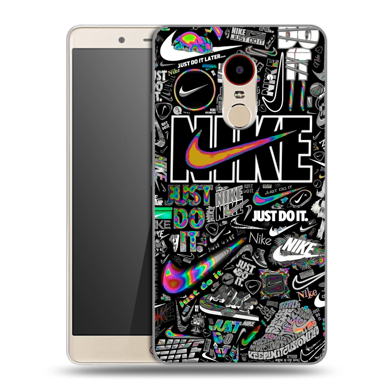 Силиконовый чехол на ZTE Nubia Z11 Max с принтом Найк Силиконовый чехол на ZTE Nubia Z11 Max с принтом Найк