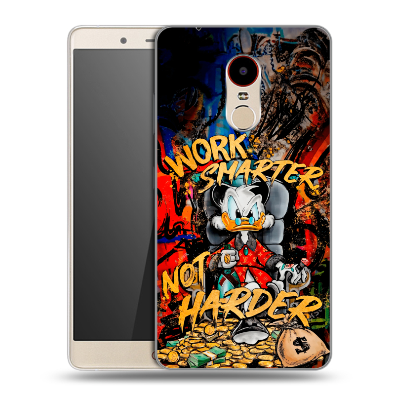 Пластиковый чехол на ZTE Nubia Z11 Max с принтом Дональд Дак Деньги Пластиковый чехол на ZTE Nubia Z11 Max с принтом Дональд Дак Деньги