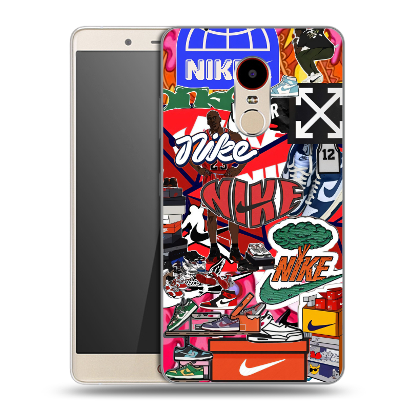 Силиконовый чехол на ZTE Nubia Z11 Max с принтом Найк Nike яркий Силиконовый чехол на ZTE Nubia Z11 Max с принтом Найк Nike яркий