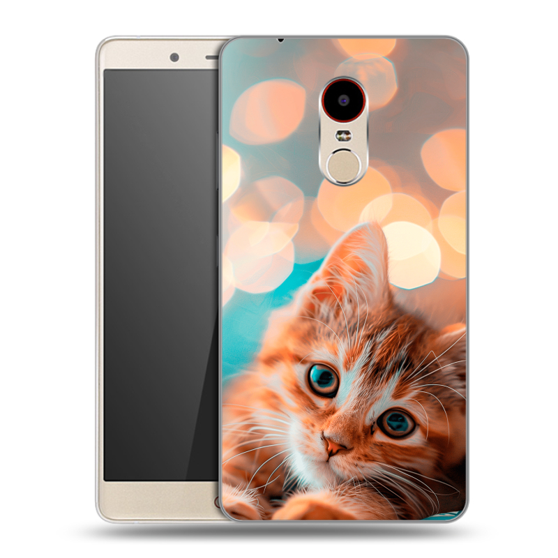 Пластиковый чехол на ZTE Nubia Z11 Max с принтом котик Пластиковый чехол на ZTE Nubia Z11 Max с принтом котик