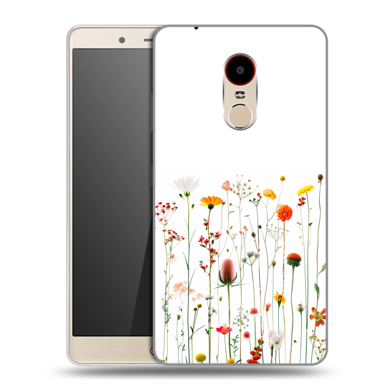 Пластиковый чехол на ZTE Nubia Z11 Max с принтом цветы Пластиковый чехол на ZTE Nubia Z11 Max с принтом цветы