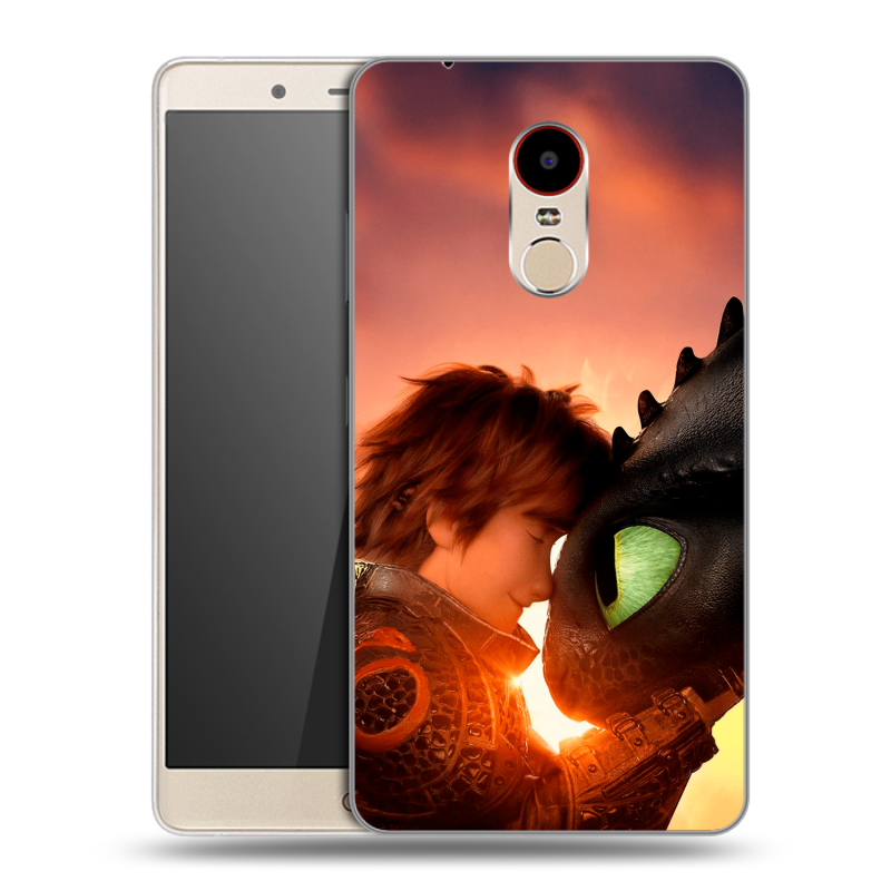 Пластиковый чехол на ZTE Nubia Z11 Max с принтом Как приручить дракона Пластиковый чехол на ZTE Nubia Z11 Max с принтом Как приручить дракона