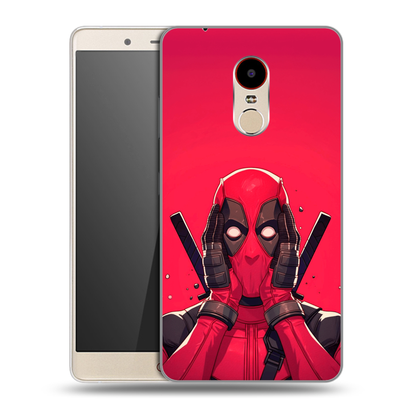 Силиконовый чехол на ZTE Nubia Z11 Max с принтом Дедпул Deadpool Силиконовый чехол на ZTE Nubia Z11 Max с принтом Дедпул Deadpool