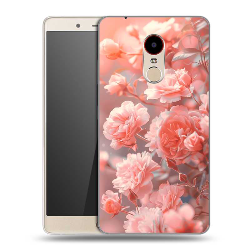 Пластиковый чехол на ZTE Nubia Z11 Max с принтом Розы цветы Пластиковый чехол на ZTE Nubia Z11 Max с принтом Розы цветы