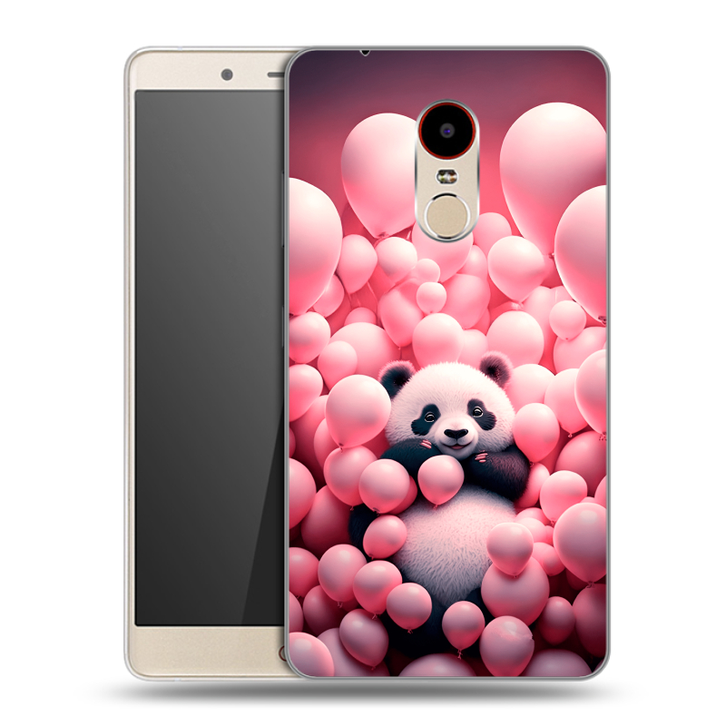 Пластиковый чехол на ZTE Nubia Z11 Max с принтом Панда Пластиковый чехол на ZTE Nubia Z11 Max с принтом Панда