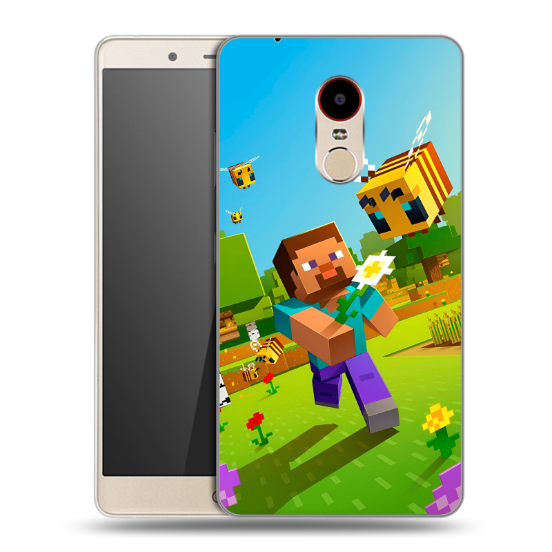 Пластиковый чехол на ZTE Nubia Z11 Max с принтом Майнкрафт Minecraft Пластиковый чехол на ZTE Nubia Z11 Max с принтом Майнкрафт Minecraft