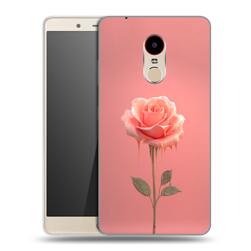 Пластиковый чехол на ZTE Nubia Z11 Max с принтом Розовая роза Пластиковый чехол на ZTE Nubia Z11 Max с принтом Розовая роза