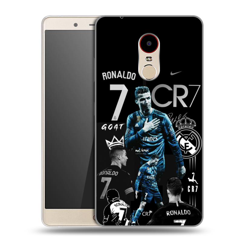 Силиконовый чехол на ZTE Nubia Z11 Max с принтом Реал Роналдо Силиконовый чехол на ZTE Nubia Z11 Max с принтом Реал Роналдо