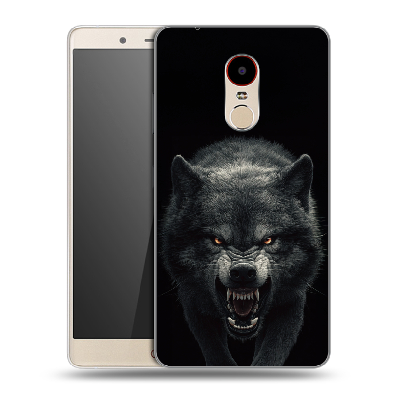 Пластиковый чехол на ZTE Nubia Z11 Max с принтом Волк Пластиковый чехол на ZTE Nubia Z11 Max с принтом Волк