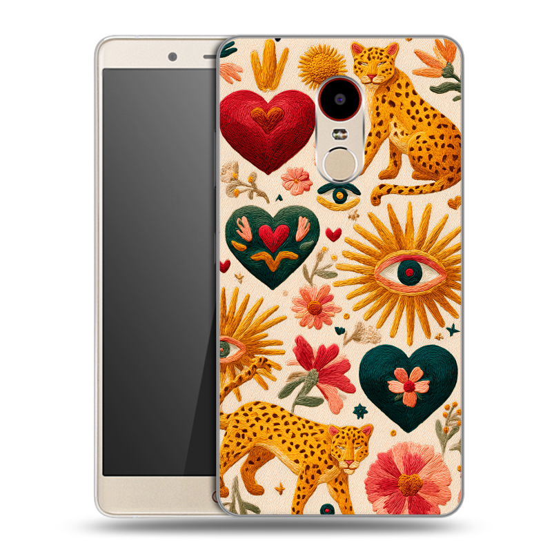 Пластиковый чехол на ZTE Nubia Z11 Max с принтом Модный принт Пластиковый чехол на ZTE Nubia Z11 Max с принтом Модный принт