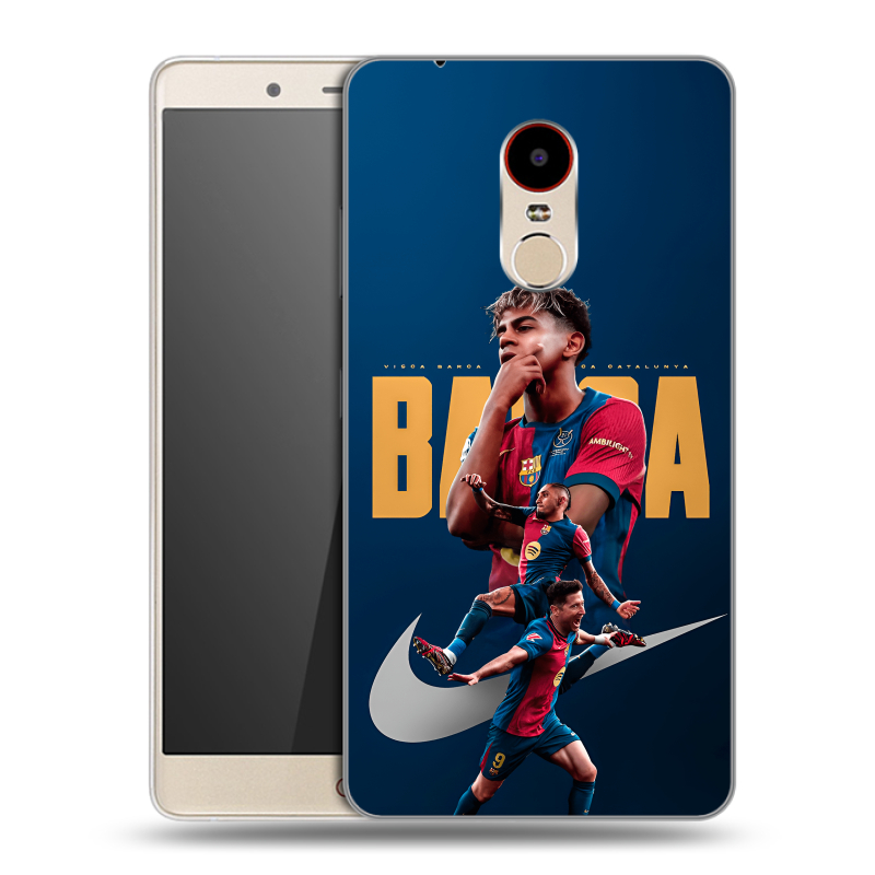 Пластиковый чехол на ZTE Nubia Z11 Max с принтом Барселона Barca Yamal Пластиковый чехол на ZTE Nubia Z11 Max с принтом Барселона Barca Yamal