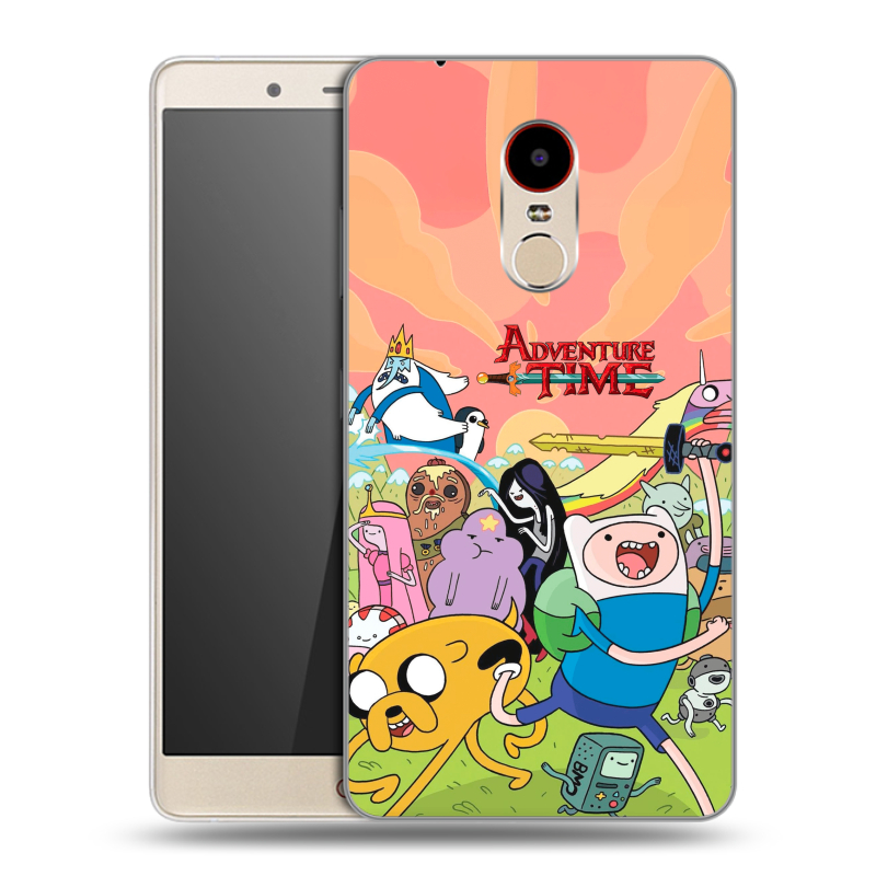 Силиконовый чехол на ZTE Nubia Z11 Max с принтом Adventure time Время приключений Силиконовый чехол на ZTE Nubia Z11 Max с принтом Adventure time Время приключений