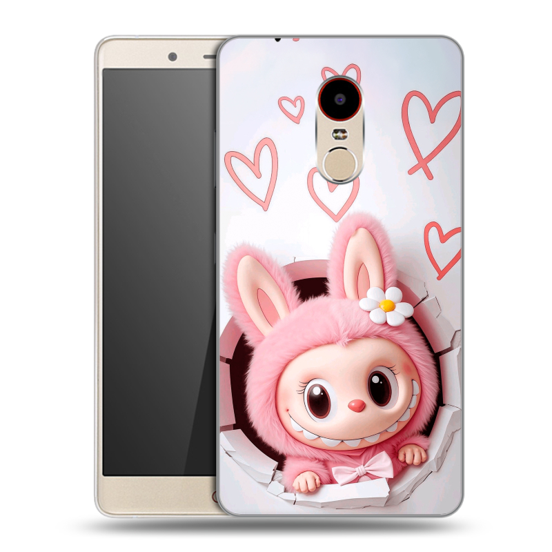 Силиконовый чехол на ZTE Nubia Z11 Max с принтом Labubu Лабубу Силиконовый чехол на ZTE Nubia Z11 Max с принтом Labubu Лабубу