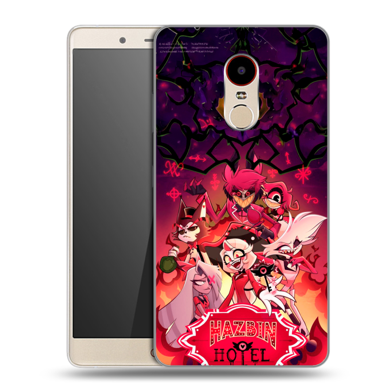 Силиконовый чехол на ZTE Nubia Z11 Max с принтом Hazbin Hotel Отель Хазбин Силиконовый чехол на ZTE Nubia Z11 Max с принтом Hazbin Hotel Отель Хазбин