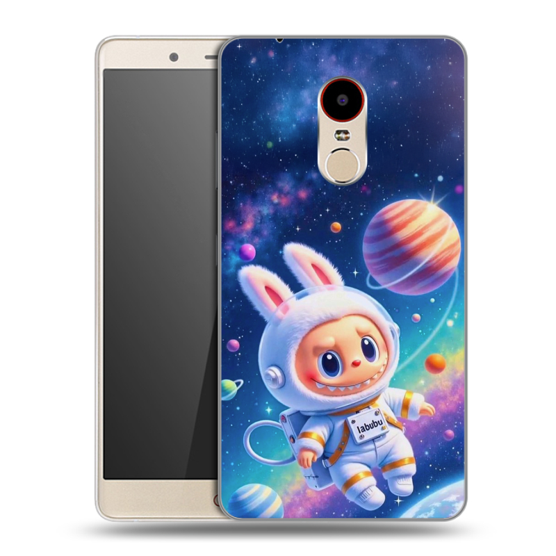 Пластиковый чехол на ZTE Nubia Z11 Max с принтом Labubu Лабубу Пластиковый чехол на ZTE Nubia Z11 Max с принтом Labubu Лабубу