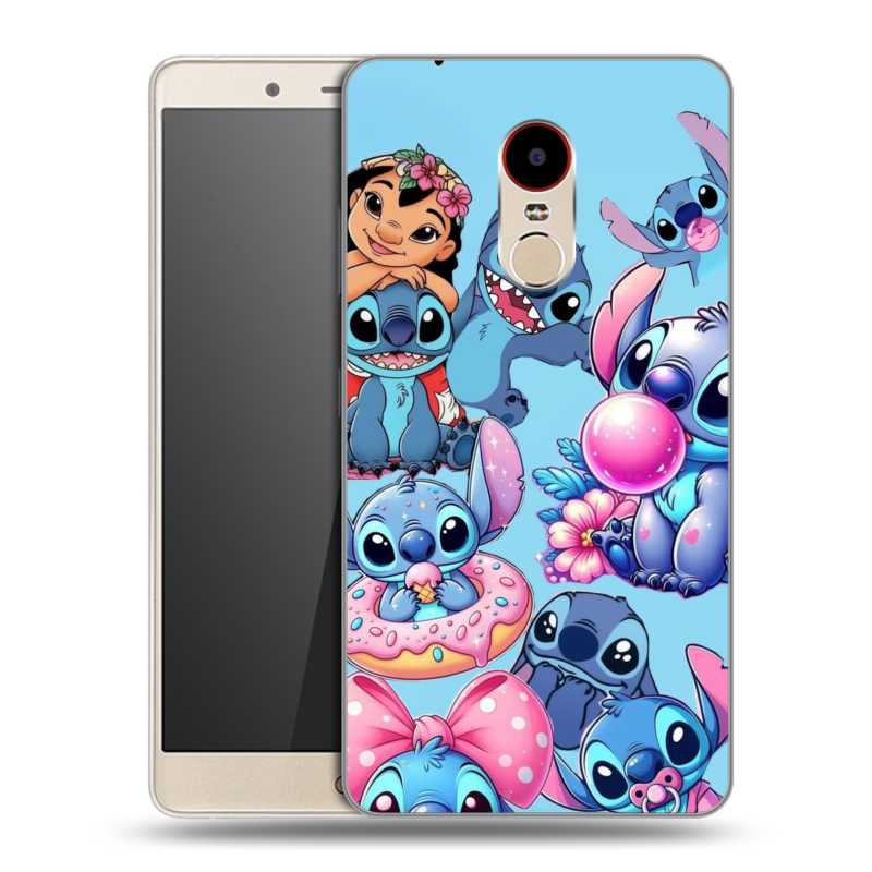 Силиконовый чехол на ZTE Nubia Z11 Max с принтом Лило и Стич Силиконовый чехол на ZTE Nubia Z11 Max с принтом Лило и Стич