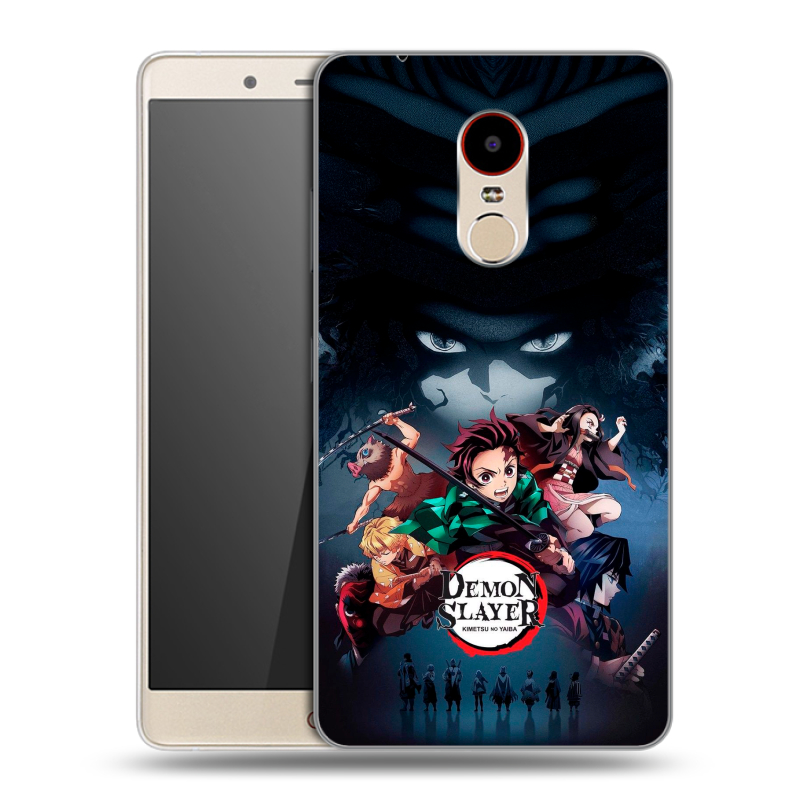 Силиконовый чехол на ZTE Nubia Z11 Max с принтом Demon Slayer Клинок рассекающий демонов Силиконовый чехол на ZTE Nubia Z11 Max с принтом Demon Slayer Клинок рассекающий демонов