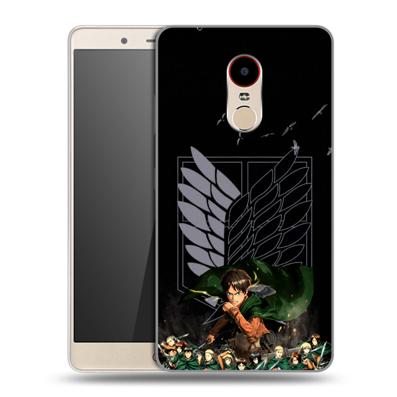Пластиковый чехол на ZTE Nubia Z11 Max с принтом Атака титанов Пластиковый чехол на ZTE Nubia Z11 Max с принтом Атака титанов