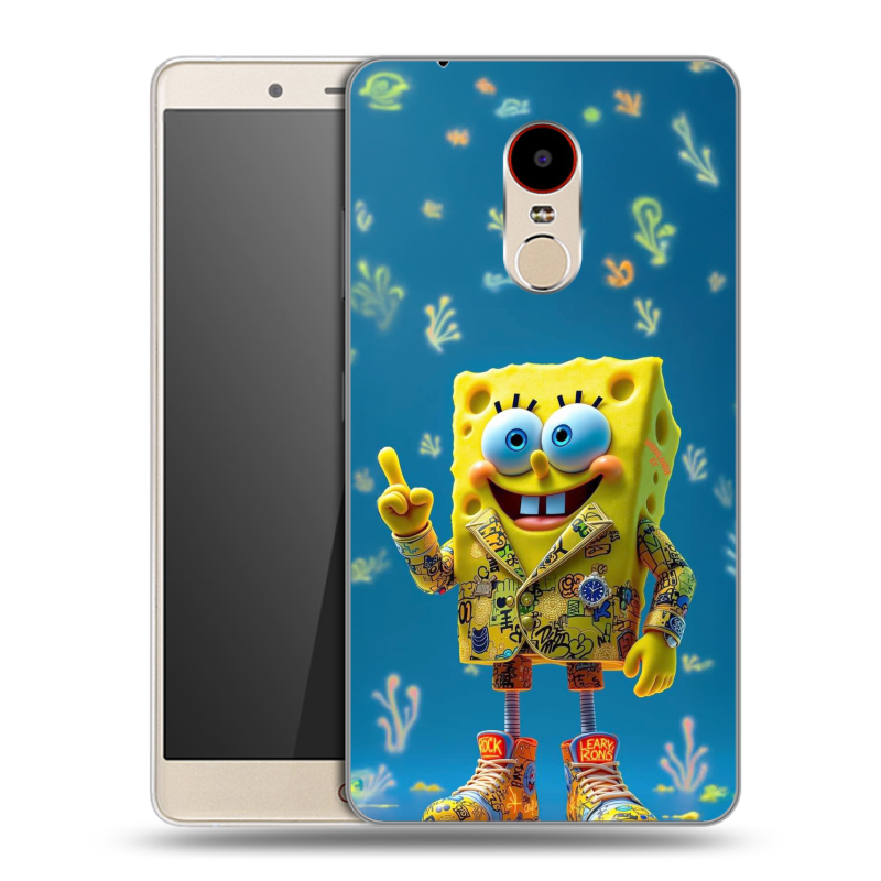 Пластиковый чехол на ZTE Nubia Z11 Max с принтом Спанч боб Спанчбоб Пластиковый чехол на ZTE Nubia Z11 Max с принтом Спанч боб Спанчбоб