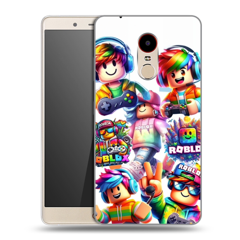 Пластиковый чехол на ZTE Nubia Z11 Max с принтом Roblox Роблокс Пластиковый чехол на ZTE Nubia Z11 Max с принтом Roblox Роблокс