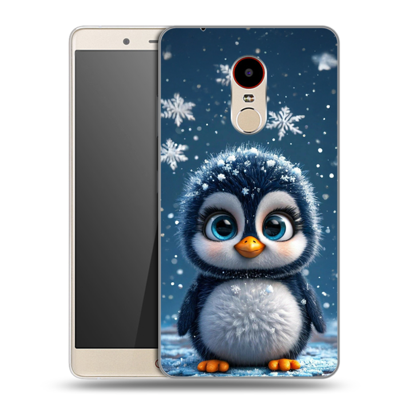Силиконовый чехол на ZTE Nubia Z11 Max с принтом Новый год Силиконовый чехол на ZTE Nubia Z11 Max с принтом Новый год