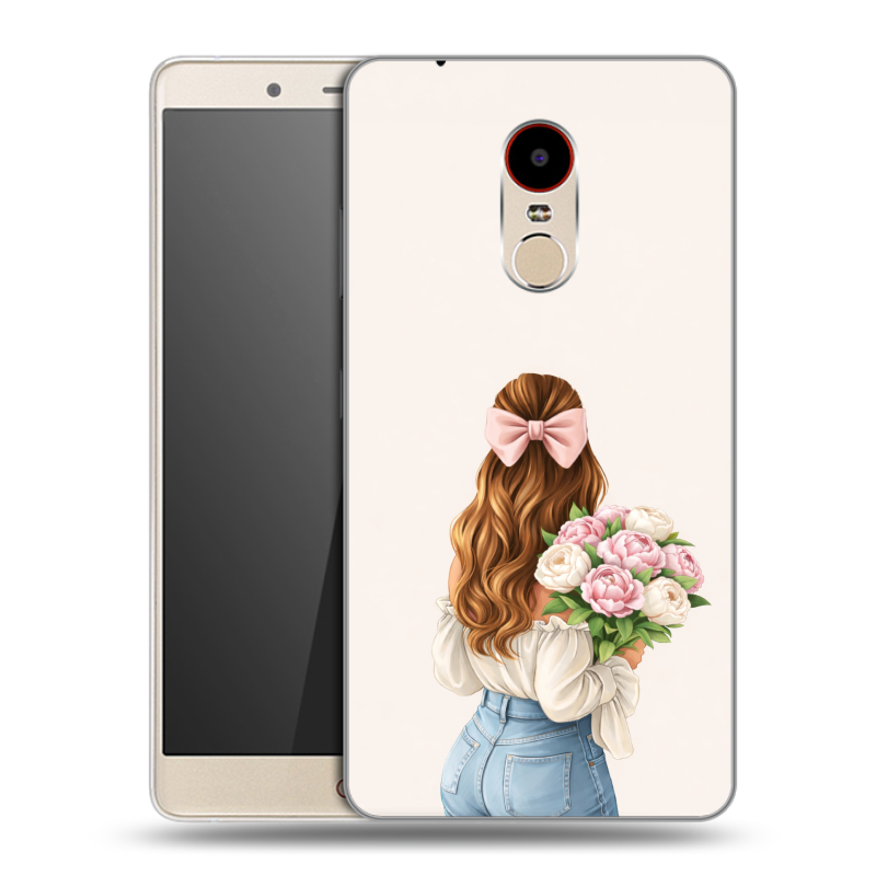Пластиковый чехол на ZTE Nubia Z11 Max с принтом женский Пластиковый чехол на ZTE Nubia Z11 Max с принтом женский