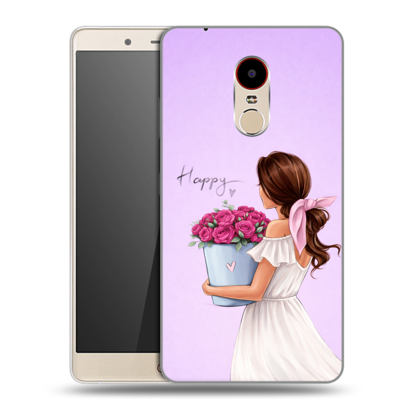 Силиконовый чехол на ZTE Nubia Z11 Max с принтом женский Силиконовый чехол на ZTE Nubia Z11 Max с принтом женский