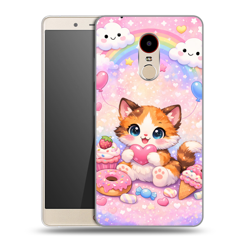 Пластиковый чехол на ZTE Nubia Z11 Max с принтом для девочек Пластиковый чехол на ZTE Nubia Z11 Max с принтом для девочек