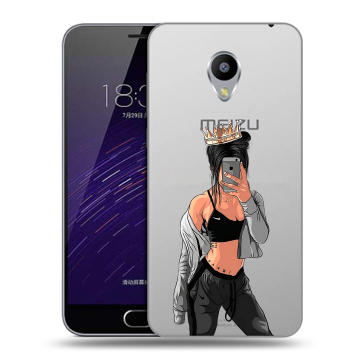 Пластиковый чехол на Meizu M3s Mini с принтом Женские принты