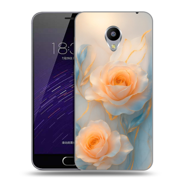 Пластиковый чехол на Meizu M3s Mini с принтом Женский