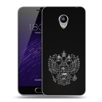 Пластиковый чехол на Meizu M3s Mini с принтом Герб России