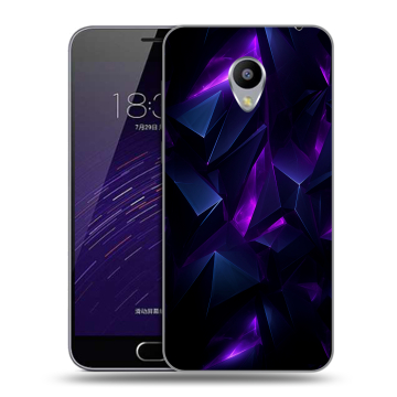 Пластиковый чехол на Meizu M3s Mini с принтом Абстракиция