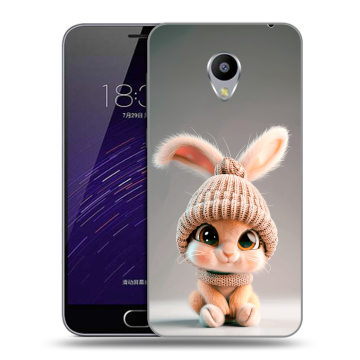 Пластиковый чехол на Meizu M3s Mini с принтом Кролик Пластиковый чехол на Meizu M3s Mini с принтом Кролик