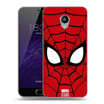 Пластиковый чехол на Meizu M3s Mini с принтом человек паук spiderman Пластиковый чехол на Meizu M3s Mini с принтом человек паук spiderman