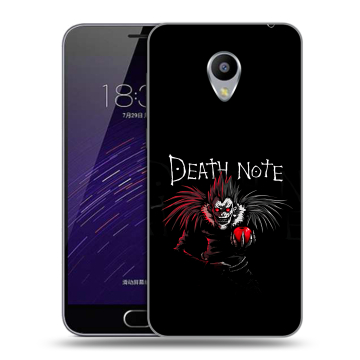 Пластиковый чехол на Meizu M3s Mini с принтом Death note Тетрадь смерти