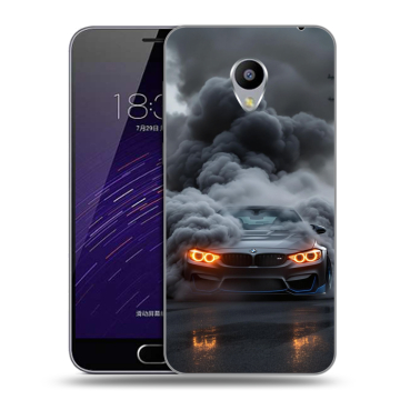 Пластиковый чехол на Meizu M3s Mini с принтом BMW БМВ Пластиковый чехол на Meizu M3s Mini с принтом BMW БМВ