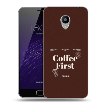 Пластиковый чехол на Meizu M3s Mini с принтом женский