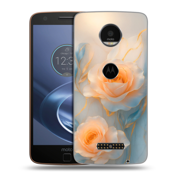 Пластиковый чехол на Lenovo Moto Z с принтом Женский